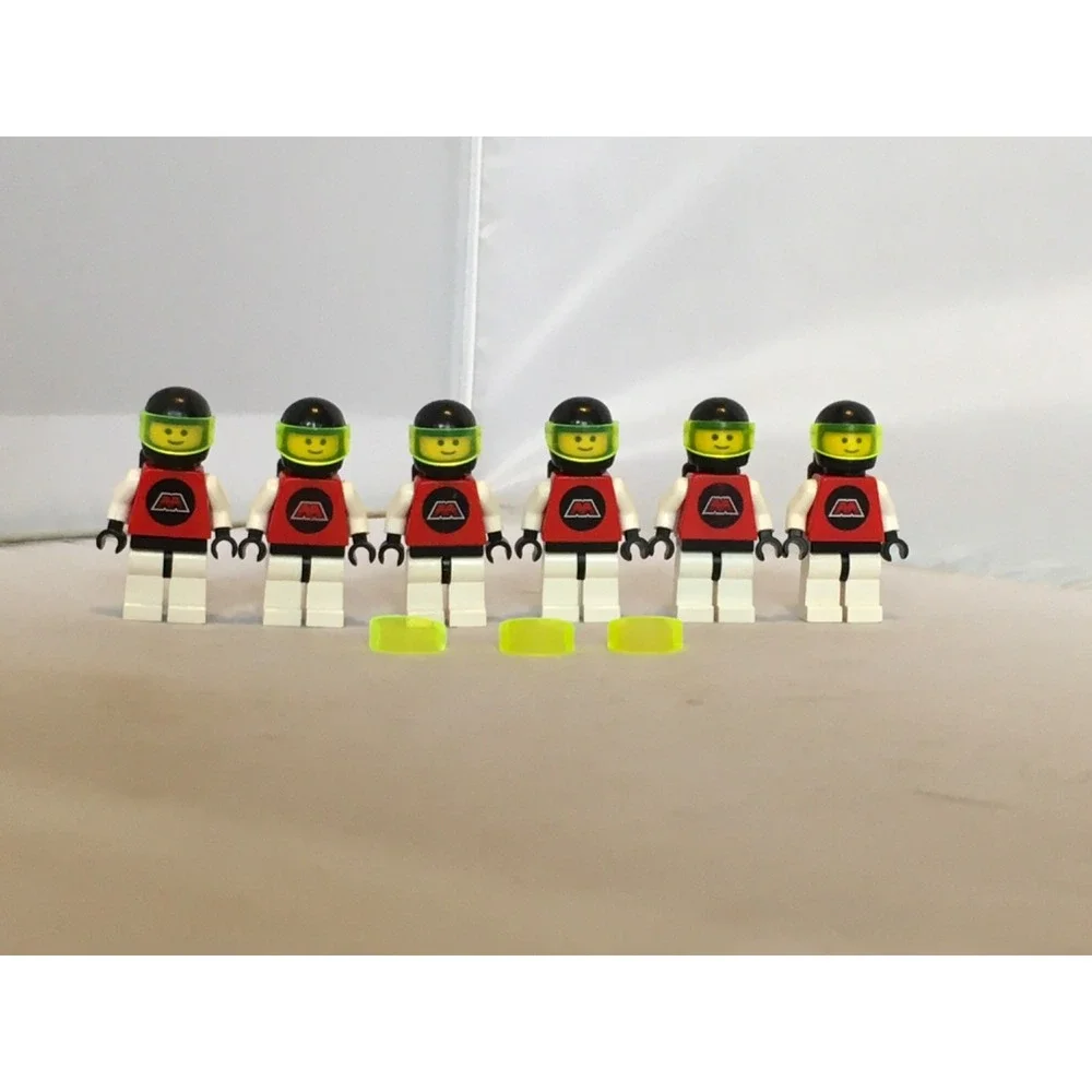 Space LEGO M-Tron 6x Minifigures Various Accessories Vintage